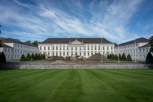 Berlin, Office of the Federal President, Bellevue Palace, Start of Construction Work Berlin, Office of the Federal President, Bellevue Palace, Start of Construction Work Berlin Berlin GER