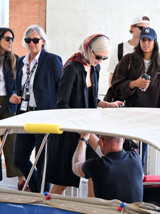 IPA87998906 - Venice, 83rd Venice International Film Festival 2026 - Arrivals at the airport - Pictured: Hayes Warner  Copyright: xManuelexMangiarottix xPoolxPhotoxEventsx08x 87998906