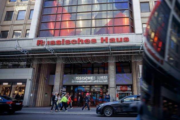 Exterior view of the Russian House of Science and Culture on Friedrichstrasse in Berlin-Mitte, Berlin, September 1, 2026, Berlin, Germany Copyright: xThomasxTrutschelx