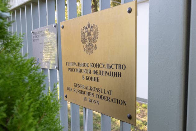 Consulate General of the Russian Federation in Bonn-Bad Godesberg, August 29, 2026. Exterior view of the Consulate General of the Russian Federation in Bonn-Bad Godesberg. Stock photo. On September 1, 2026, the German federal governmen Copyright: xMarcxJohnx