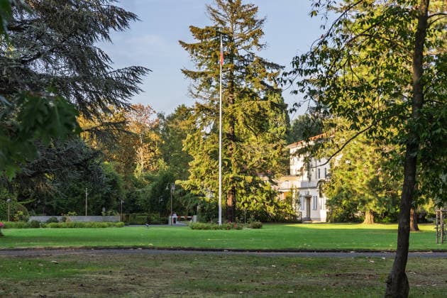 Consulate General of the Russian Federation in Bonn-Bad Godesberg, August 29, 2026. Exterior view of the Consulate General of the Russian Federation in Bonn-Bad Godesberg. Stock photo. On September 1, 2026, the German federal governmen Copyright: xMarcxJohnx