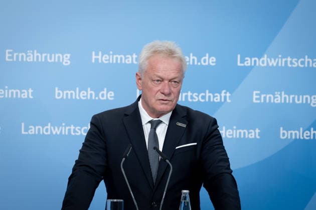 Alois Rainer, Federal Minister of Food and Agriculture, Berlin; Federal Ministry of Agriculture, Food, and Home Affairs (BMLEH); press conference; Alois Rainer, Federal Minister of Food and Agriculture, Berlin; Berlin, GER