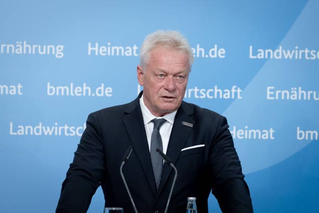 Alois Rainer, Federal Minister of Food and Agriculture, Berlin; Federal Ministry of Agriculture, Food, and Home Affairs (BMLEH); press conference; Alois Rainer, Federal Minister of Food and Agriculture, Berlin; Berlin, GER