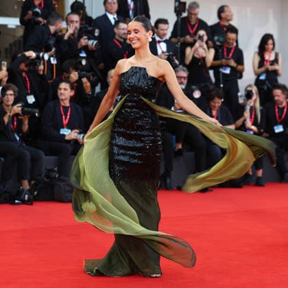 September 2, 2026, Venice Lido, Veneto, Italy: NINA DOBREV attends the Opening Ceremony of the 83rd Venice Film Festival at Sala Grande in Venice Lido, Italy Venice Lido Italy  - ZUMAc179 20260902_zep_c179_269 Copyright: xMickaelxChavetx