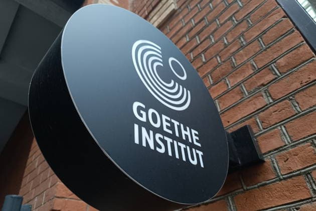 RUSSIA, MOSCOW - SEPTEMBER 3, 2026: A sign on the facade of the Moscow Department of Germany s Goethe-Institut, which is set to close Moscow Russia  - ZUMAt113 20260903_zaa_t113_385 Copyright: xTimurxGusarovx