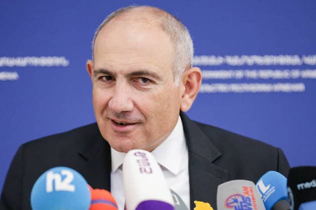 ARMENIA, YEREVAN - SEPTEMBER 3, 2026: Armenia s Prime Minister Nikol Pashinyan gives a press briefing at the Government House Yerevan Armenia  - ZUMAt113 20260903_zaa_t113_471 Copyright: xAlexanderxPatrinx