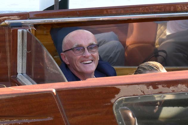 Danny Boyle leaving the pier at the Hotel Excelsior during the 2026 Venice Biennale, 83rd Venice International Film Festival, Venice, September 3, 2026 Foto:xA.xM.xTinghinox xFuturexImagex boyle_6906