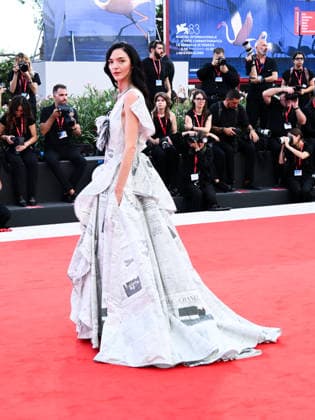 IPA88073756 - Venice, 83rd Venice International Film Festival 2026 - Night 2 - Red Carpet for the film *Wild Horse Nine*. Pictured: Mariacarla Boscono  Copyright: xAlbertoxTerenghi PoolxPhotoxEvenx xPoolxPhotoxEventsx08x 88073756