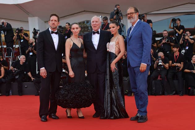 83rd Venice Film Festival 83rd Venice Mostra Venice International Film Festival Bucking Fastard Premiere Rooney Mara, Kate Mara, and Director Werner Herzog attend the Bucking Fastard Premiere Photos by Thomas Bohlen Starface 459372 September 3, 2026 Venice, Italy  Copyright: xThomasxBohlenx STAR_459372_083