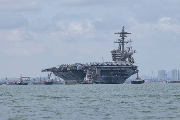 September 2, 2026, Pattaya, Thailand: The USS Abraham Lincoln Carrier approaches Laem Chabang port in Pattaya, Thailand, on Wednesday, Sept. 2, 2026. Pattaya Thailand - ZUMAm249 20260902_zip_m249_004 Copyright: xAndrexMalerbax