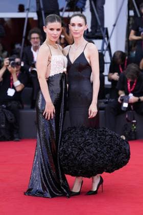 IPP Photo by Daniele Cifala’, Venice, September 2, 2026: Bucking Fastard Screening at the 83rd Venice International Film Festival. Pictured: Kate Mara and Rooney Mara. Italy Photo Press World. Copyright