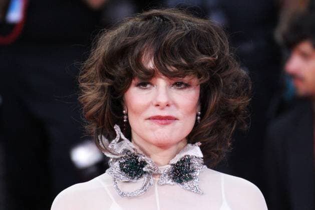Venice Film Festival, Italy Mostra del Cinema Venezia Parker Posey attends the screening and walks the red carpet for *Wild Horse Nine* during the 83rd Venice International Film Festival