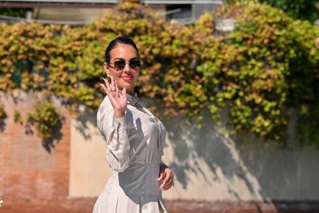 September 4, 2026, Venice, Rome, Italy: Georgina Rodriguez arrives at the Excelsior Hotel dock during the 83rd Venice Film Festival. Venice, September 4, 2026 Venice Italy  - ZUMAa289 20260904_zia_a289_058 Copyright: xMariaxLauraxAntonellix xAgfx