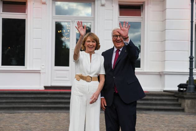 2026 Federal President s Citizens Festival in Bonn: Frank Walter Steinmeier, Federal President, and Elke Büdenbender, wife of the Federal President. The Citizens Festival will take place for the first time in the park of Villa Hammerschmidt in Bonn. Bonn, North Rhine-Westphalia, DEU, Germany, September 4, 2026