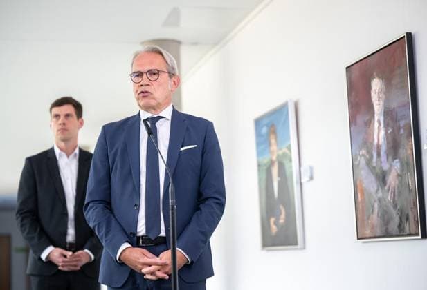 PRESS STATEMENT FROM THE THURINGIAN STATE GOVERNMENT ** FOR EDITORIAL USE ONLY ** ** September 4, 2026, Erfurt: Georg Maier (SPD), Thuringian Minister of the Interior, Municipal Affairs, and Regional Developmen Copyright: SaschaxFromm doc87glo66aoyphej8pv96 ,EDITORIAL USE ONLY Copyright: SaschaxFromm