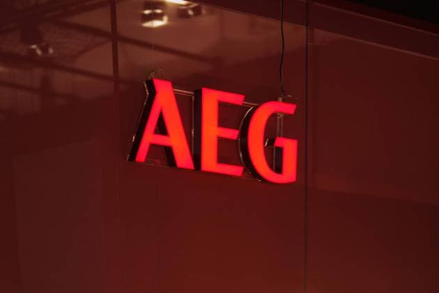 IFA 2026 in Berlin, International Radio Exhibition, Innovation for Everyone September 8, 2026, Berlin, IFA 2026, International Radio Exhibition, Innovation for Everyone AEG sign at IFA 2026 at Messe Berlin Berlin Messe Berlin Berlin, Germany Copyright: xJamesxZabelx