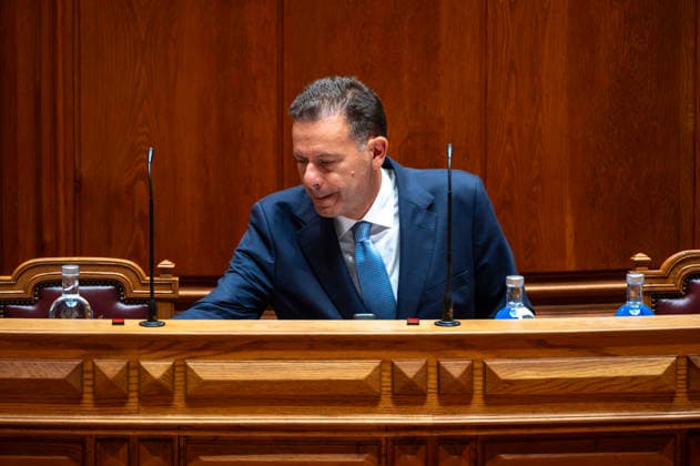 September 8, 2026, Lisbon, Lisbon, Portugal: Prime Minister LuoÂs Montenegro attending the motion of censure debate against the government at the Assembly of the Republic in Lisbon. Lisbon Portugal - ZUMAr238 20260908_zip_r238_001 Copyright: xRicardoxRochax