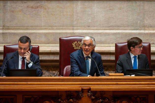 September 8, 2026, Lisbon, Lisbon, Portugal: President of the Assembly of the Republic, Joso Pedro Aguiar-Branco, presiding over the motion of censure debate against the government at the Assembly of the Republic in Lisbon. Lisbon Portugal - ZUMAr238 20260908_zip_r238_004 Copyright: xRicardoxRochax