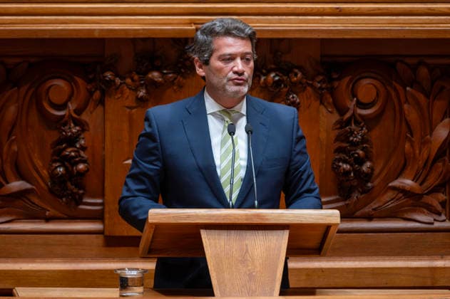September 8, 2026, Lisbon, Lisbon, Portugal: Party leader Andro Ventura speaking during the motion of censure debate against the government at the Assembly of the Republic in Lisbon. Lisbon Portugal - ZUMAr238 20260908_zip_r238_013 Copyright: xRicardoxRochax