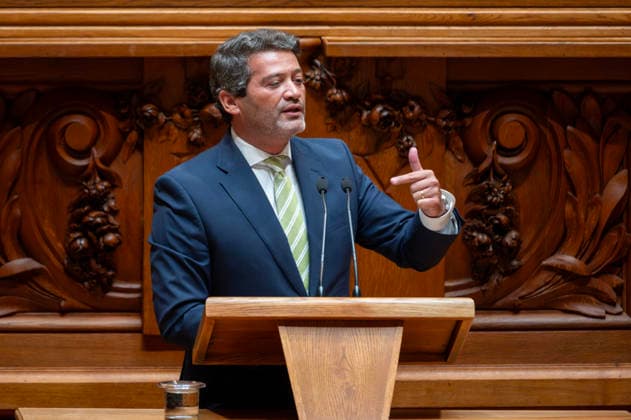 September 8, 2026, Lisbon, Lisbon, Portugal: Party leader Andro Ventura speaking during the motion of censure debate against the government at the Assembly of the Republic in Lisbon. Lisbon Portugal - ZUMAr238 20260908_zip_r238_015 Copyright: xRicardoxRochax