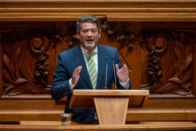 September 8, 2026, Lisbon, Lisbon, Portugal: Party leader Andro Ventura speaking during the motion of censure debate against the government at the Assembly of the Republic in Lisbon. Lisbon Portugal - ZUMAr238 20260908_zip_r238_017 Copyright: xRicardoxRochax