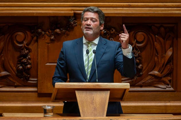 September 8, 2026, Lisbon, Lisbon, Portugal: Party leader Andro Ventura speaking during the motion of censure debate against the government at the Assembly of the Republic in Lisbon. Lisbon Portugal - ZUMAr238 20260908_zip_r238_018 Copyright: xRicardoxRochax