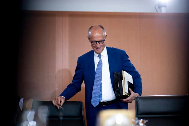 Friedrich Merz Cabinet DEU, Germany, Berlin, September 2, 2026 Federal Chancellor Friedrich Merz (CDU) before the cabinet meeting at the Federal Chancellery in Berlin, Germany en Chancellor Friedrich Merz (CDU) during the cabinet meeting at the Federal Chancellery in Berlin, Germany