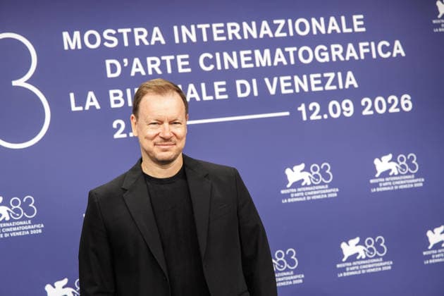 September 9, 2026, Venice, Italy: French actor Laurent Serafini attends the photocall of the film La Moula during the 83rd Venice International Film Festival in Venice, Italy. Venice Italy - ZUMAs197 20260909_aaa_s197_041 Copyright: xMarcoxBaradax