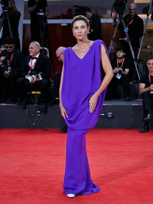 IPA88321354 - Venice, 83rd Venice International Film Festival 2026 - Night 8. Red Carpet for the film UN BON PETIT SOLDAT. Pictured: Anna Foglietta  Copyright: xManuelexMangiarottix xPoolxPhotoxEventsx08x IPA88321354