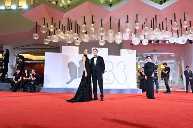 September 9, 2026, Venice, Rome, Italy: Gloria Tonon and Alessandro Benetto on the red carpet for The Fire That You Carry Inside, at the 83rd Venice Film Festival. Venice, September 9, 2026 Venice Italy  - ZUMAa289 20260909_zia_a289_406 Copyright: xMariaxLauraxAntonellix xAgfx