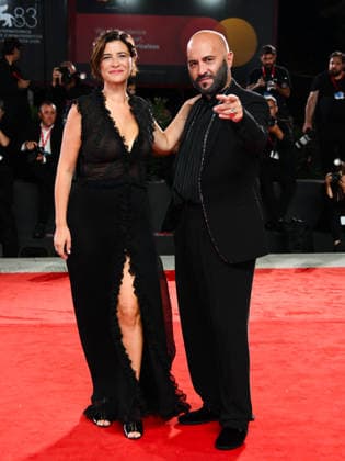 IPA88331061 - Venice, 83rd Venice International Film Festival 2026 - Night 8. Red Carpet for the film *IL FUOCO CHE TI PORTI DENTRO* In the photo: Giuliano Sangiorgi and Ilaria Macchia  Copyright: xAlbertoxTerenghi PoolxPhotoxEvenx xPoolxPhotoxEventsx08x IPA88331061
