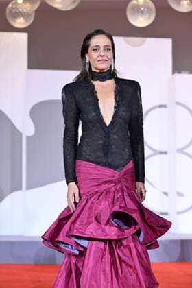 September 9, 2026, Venice, Rome, Italy: Vanessa Scalera on the red carpet for The Fire That You Carry Inside, at the 83rd Venice Film Festival. Venice, September 9, 2026 Venice Italy  - ZUMAa289 20260909_zia_a289_516 Copyright: xMariaxLauraxAntonellix xAgfx