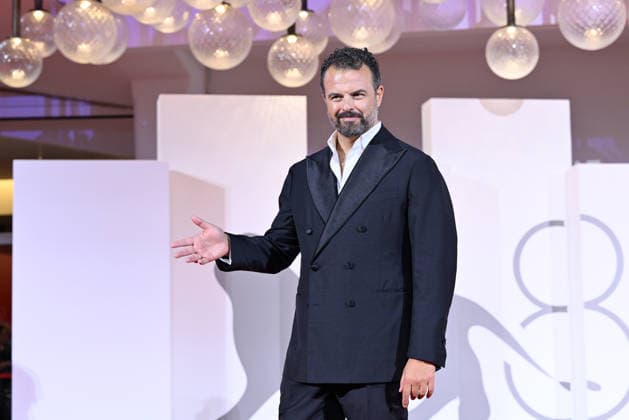 September 9, 2026, Venice, Rome, Italy: Director Edoardo De Angelis on the red carpet for The Fire That You Carry Inside, the 83rd Venice Film Festival. Venice, September 9, 2026 Venice Italy  - ZUMAa289 20260909_zia_a289_536 Copyright: xMariaxLauraxAntonellix xAgfx