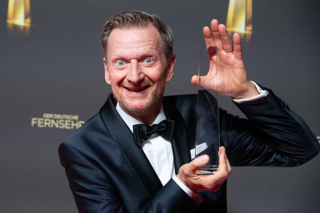 Award winner Michael KESSLER, actor, German Television Award ceremony, The 2026 German Television Award, 2026 German Television Award at Confex Cologne, on September 9, 2025