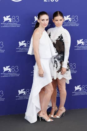 News - Bucking Fastard Photocall - The 83rd Venice International Film Festival VENICE, ITALY - SEPTEMBER 03: Rooney Mara and Kate Mara attend the Bucking Fastard Photocall during the 83rd Venice International Film Festival at Palazzo del Casino on September 03, 2026 in Venice, Italy. Photo: Cinzia Camela. Lido di Venezia Palazzo del Casino Italy Copyright: xCinziaxCamelax xLiveMediax LPN_2637100