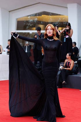 News - Wild Horse Nine Red Carpet - The 83rd Venice International Film Festival VENICE, ITALY - SEPTEMBER 03: Marina Ruy Barbosa attends the Wild Horse Nine Screening during the 83rd Venice International Film Festival at Sala Grande on September 03, 2026 in Venice, Italy. Photo: Cinzia Camela. Lido di Venezia Palazzo del Cinema Italy Copyright: xCinziaxCamelax xLiveMediax LPN_2638184