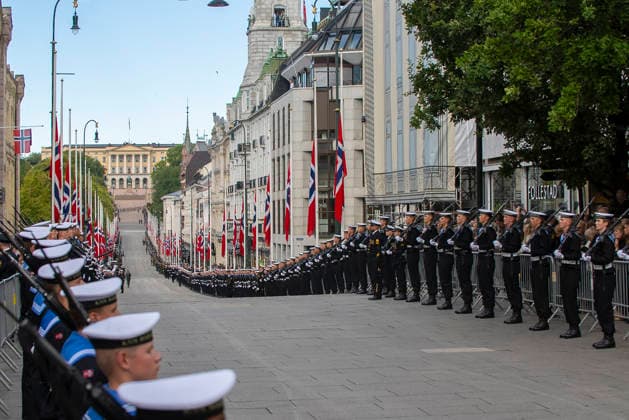 The funeral procession of King Harald of Norway arrives at Oslo Cathedral for his state funeral ceremony on September 9, 2026. Ukraine Presidency Bestimage The funeral procession of King Harald of Norway arrives at Oslo Cathedral for his state funeral ceremony on September 9, 2026 Oslo, Norway  Copyright: xUkrainexPresidencyxviaxBestimagexUkrainexPresidencyxviaxBestimagex