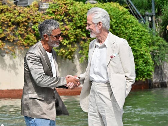 IPA88353509 - Venice, 83rd Venice International Film Festival 2026 - Day 9. Arrivals. Pictured: Matthew Modine, Rosario Fiorello  Copyright: xManuelexMangiarottix xPoolxPhotoxEventsx08x IPA88353509
