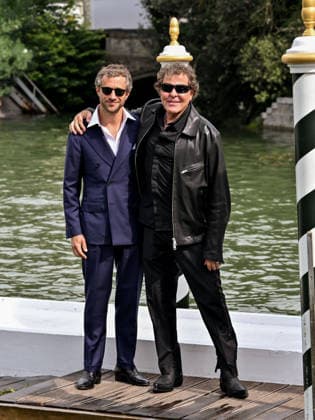 IPA88350494 - Venice, 83rd Venice International Film Festival 2026 - Day 9 - Arrivals at the Excelsior Hotel pier - Pictured: Renzo Rosso, Francesco Carrozzini  Copyright: xSimonexComix xPoolxPhotoxEventsx08x IPA88350494