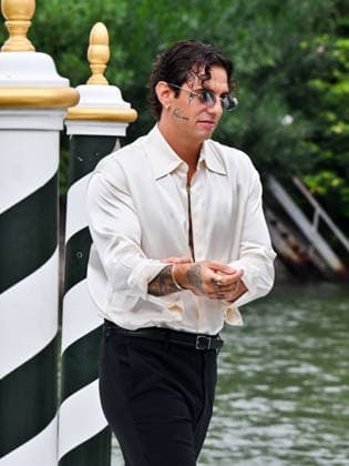 IPA88352118 - Venice, 83rd Venice International Film Festival 2026 - Day 9 - Arrivals at the Excelsior Hotel pier - Pictured: Achille Lauro  Copyright: xManuelexMangiarottix xPoolxPhotoxEventsx08x IPA88352118