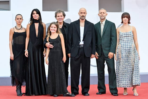 September 10, 2026, Venice, Rome, Italy: Renzo Ross, Arianna Alessi, and Sydne Rosso and guests on the red carpet for the film Be Brave, at the 83rd Venice Film Festival. Venice, September 10, 2026 Venice Italy  - ZUMAa289 20260910_zia_a289_065 Copyright: xMlax xAgfx