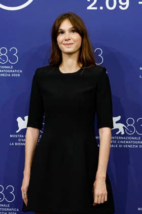 September 10, 2026, Venice, ITALY: Italian actor Clara Pacini poses for the photocall of ˜Un peu avant minuit during the 83rd Venice Film Festival in Venice, Italy, 10 September 2026. The movie is presented in official competition Venezia83 at the festival running from 02 to 12 September 2026. ANSA FABIO FRUSTACI. Venice ITALY  - ZUMAa110 20260910_zaf_a110_023 Copyright: xFabioxFrustacix