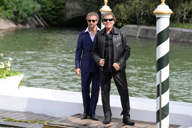 September 10, 2026, Venice Lido, Italy: Francesco Carrozzini (L) and Renzo Rosso (R) seen at the Hotel Excelsior pier in Lido for 83 Venice Film festival. Venice Lido Italy - ZUMAs197 20260910_aaa_s197_070 Copyright: xMarioxCartellix