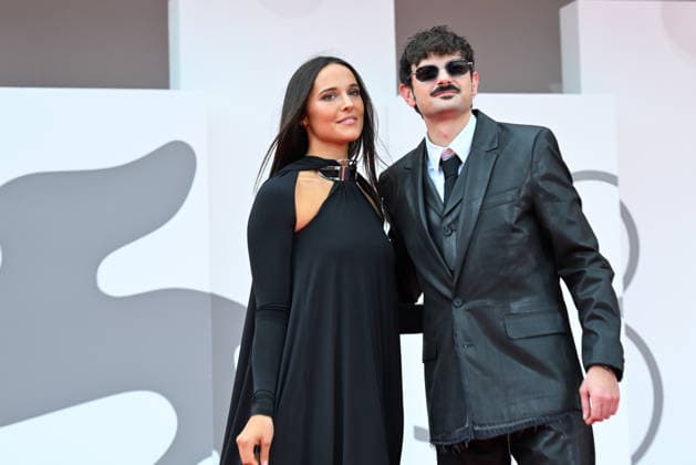 September 10, 2026, Venice, Rome, Italy: Fabio Rovazzi and his partner Lucia Pizzuti on the red carpet for the film Be Brave, at the 83rd Venice Film Festival. Venice, September 10, 2026 Venice Italy  - ZUMAa289 20260910_zia_a289_116 Copyright: xMariaxLauraxAntonellix xAgfx