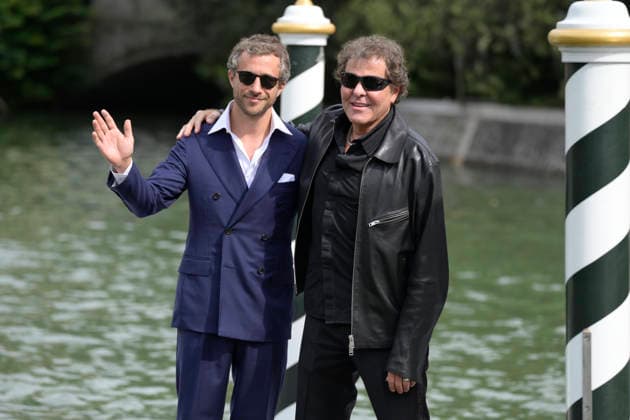 September 10, 2026, Venice Lido, Italy: Francesco Carrozzini (L) and Renzo Rosso (R) seen at the Hotel Excelsior pier in Lido for 83 Venice Film festival. Venice Lido Italy - ZUMAs197 20260910_aaa_s197_074 Copyright: xMarioxCartellix