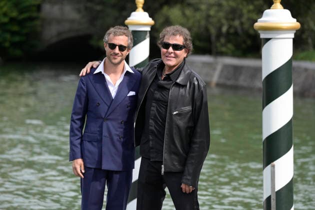 September 10, 2026, Venice Lido, Italy: Francesco Carrozzini (L) and Renzo Rosso (R) seen at the Hotel Excelsior pier in Lido for 83 Venice Film festival. Venice Lido Italy - ZUMAs197 20260910_aaa_s197_112 Copyright: xMarioxCartellix