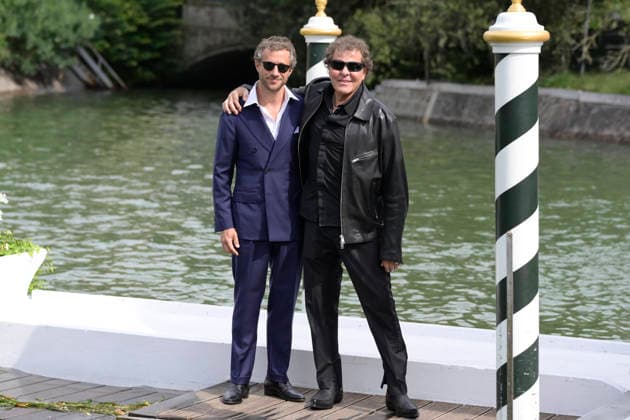 September 10, 2026, Venice Lido, Italy: Francesco Carrozzini (L) and Renzo Rosso (R) seen at the Hotel Excelsior pier in Lido for 83 Venice Film festival. Venice Lido Italy - ZUMAs197 20260910_aaa_s197_136 Copyright: xMarioxCartellix