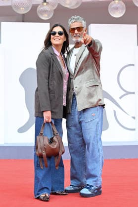 September 10, 2026, Venice, Rome, Italy: Susanna Biondo and Rosario Fiorello on the red carpet for the film Be Brave, at the 83rd Venice Film Festival. Venice, September 10, 2026 Venice Italy  - ZUMAa289 20260910_zia_a289_176 Copyright: xMlax xAgfx