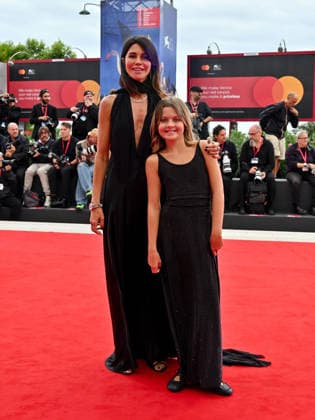 IPA88359855 - Venice, 83rd Venice International Film Festival 2026 - Night 9 - Be Brave red carpet - Pictured: Sydne Rosso, Arianna Alessi  Copyright: xManuelexMangiarottix xPoolxPhotoxEventsx08x IPA88359855