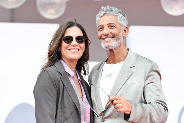 September 10, 2026, Venice, Rome, Italy: Susanna Biondo and Rosario Fiorello on the red carpet for the film Be Brave, at the 83rd Venice Film Festival. Venice, September 10, 2026 Venice Italy  - ZUMAa289 20260910_zia_a289_179 Copyright: xMlax xAgfx